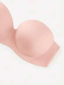 Bralution 2pcs Women's Bra With Underwire And 2 Detachable Shoulder Straps - Dusty Pink - View 13