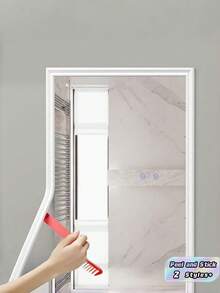 1 PC Versatile Widths Self Adhesive Waterproof Scratch Proof Wall Trim Molding For Doors Tiles Cabinets Mirrors DIY Home Decor Easy Install Home Improvement - multicolor - View 1