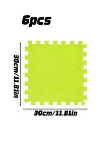 2/6/10/20/50pcs Spliced Floor Mats, Modern Minimalist Interlocking Foam Mats, Non-Slip And Easy-To-Clean Interlocking Carpets, Stain-Resistant Spliced Floor Mats, Suitable For Home Floor Decoration In Living Rooms - multicolor - View 12