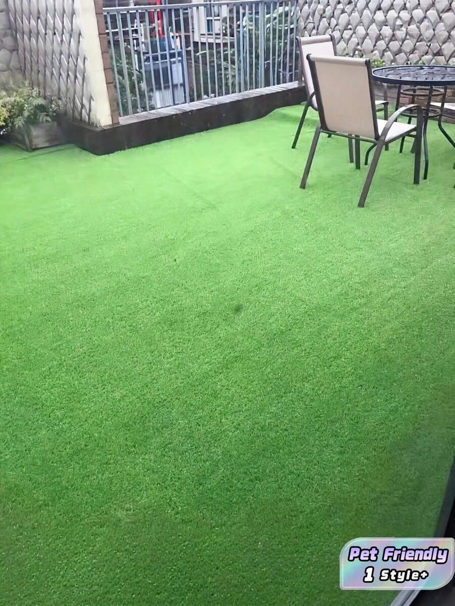 3 PCS Realistic NoTools EasyInstall Waterproof LowMaintenance PetFriendly Artificial Grass Turf Mat Fake Lawn Carpet Outdoor Indoor Wedding Garden Patio Party Home Commercial Decor Green Rug - High-quality Outdoor Artificial Turf - View 1