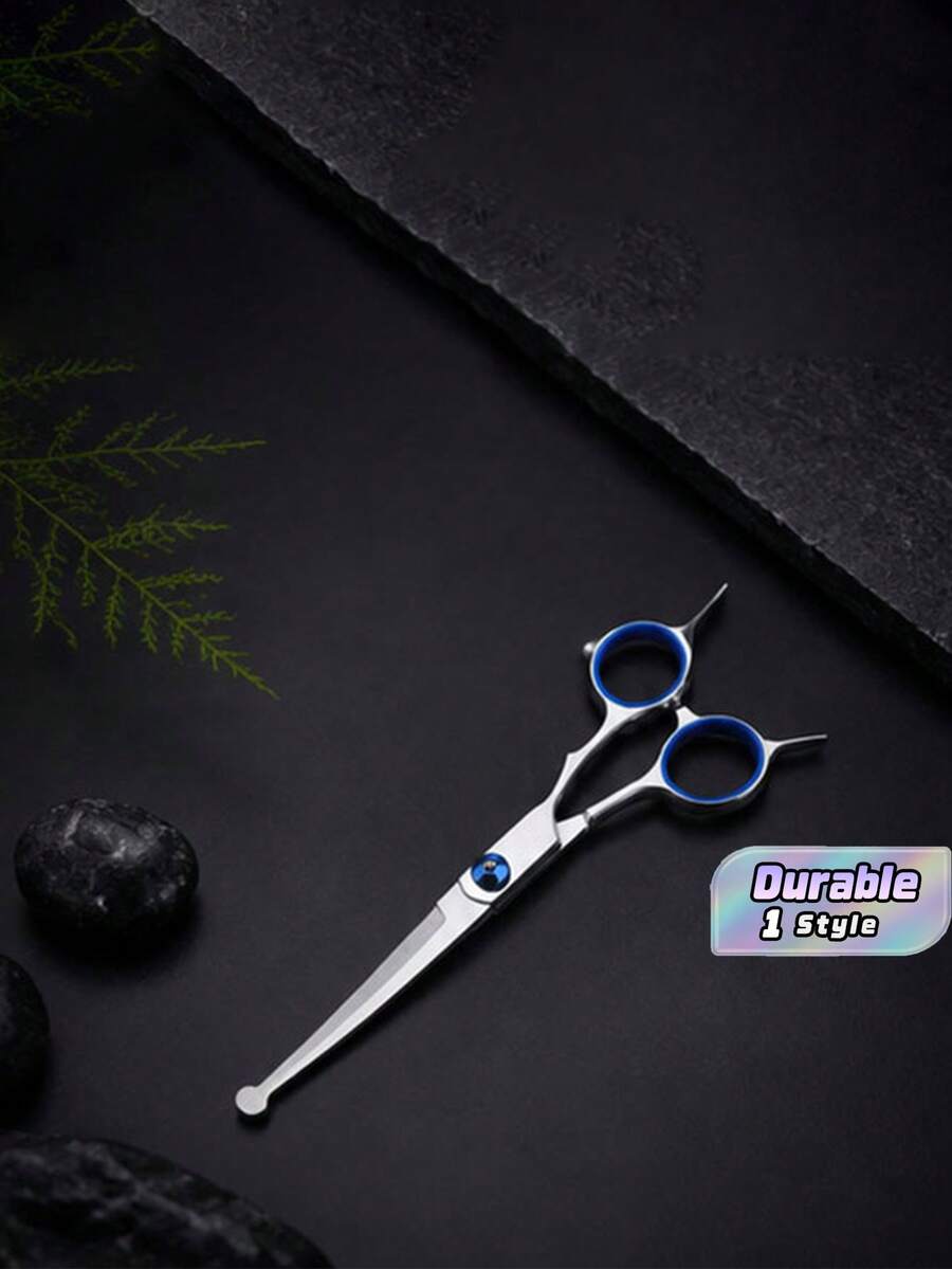 Gunting Perawatan Hewan Peliharaan dengan Cincin Jari - Biru - View 1