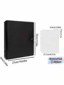 One 3-Inch 9-Grid Card Album (Includes 25 Inner Pages) - 1 - View 1