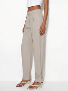 Normani Women's Casual Versatile Commuter Long Pants - Beige - View 10