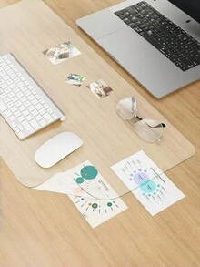 1 buah Alas Meja Transparan Tahan Air Anti Selip Tahan Gores Tahan Lama Halus Mudah Dibersihkan Alas Keyboard dan Mouse untuk Kantor Rumah Komputer Laptop Gaming Ruang Belajar Pelindung Bening Penting Populer Wajib Dimiliki - Clear - View 7