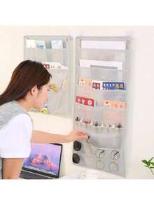 1 Office File Bag, Hand-Held And Wall-Mounted Document Organizer - Multiple Styles - View 2