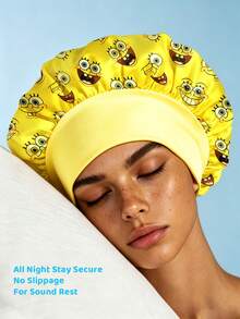SpongeBob SquarePants | SHEIN 女款連體髮帽兼頭巾帽 - B - 查看 5
