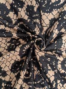 INAWLY Kaos Wanita Model Slim Fit dengan Motif Renda dan Kerah Bulat - MultiWarna - View 4