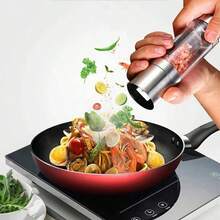 雙頭研磨器 手動香料研磨機，適用於胡椒、海鹽與調味料 - 雙頭研磨器 - 查看 6