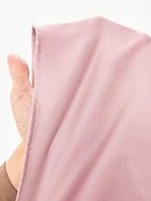 SHEIN 年轻女孩优雅无袖A字连衣裙，立领设计 - 粉色 - 查看 3