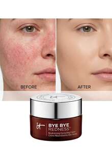 IT Cosmetics وداعًا للاحمرار، كريم تصحيح اللون المعادل - بيج فاتح - مشاهدة 2