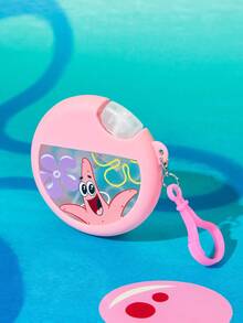 SpongeBob SquarePants | SHEIN 25ml/0.87oz 可愛熊便攜噴霧瓶，可補充手部消毒酒精瓶，配備矽膠保護套，附掛繩，柔軟矽膠材質，迷你卡片噴霧瓶，化妝品旅行分裝瓶，壓頭噴嘴 - 彩色 - 查看 8