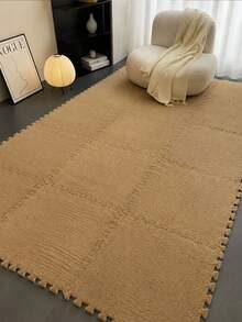 2/6/10/20/50pcs Spliced Floor Mats, Modern Minimalist Interlocking Foam Mats, Non-Slip And Easy-To-Clean Interlocking Carpets, Stain-Resistant Spliced Floor Mats, Suitable For Home Floor Decoration In Living Rooms - multicolor - View 6