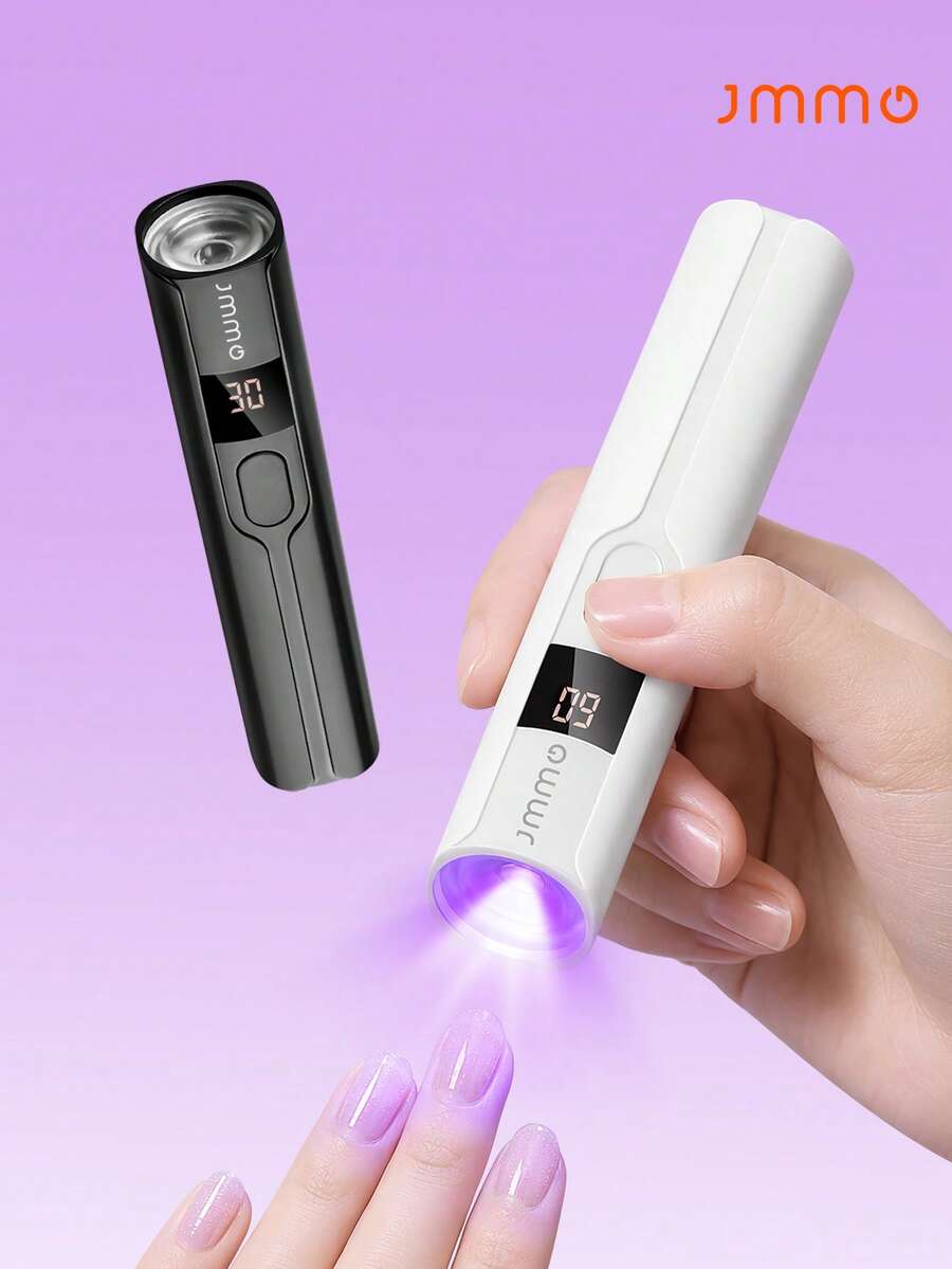 JMMO Nail Art Strip Light 300mAh, Small And Handy, Rechargeable UV LED Nail Lamp, Gel Nail Dryer, Mini Nail Light For Perfect Gel Manicure At Home - Multicolor - View 1