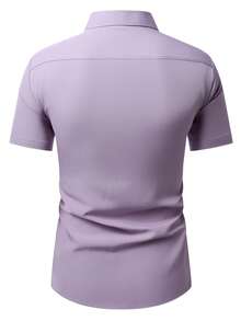 Calvornis Camisas  para hombre - Púrpura polvoriento - Ver 2