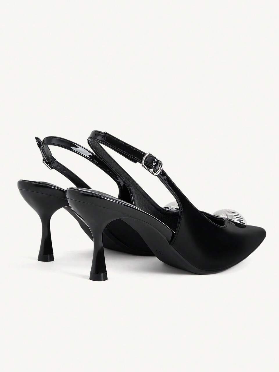 CUCCOO CHICEST European And American Popular Spring And Summer Pointed New Simple Buckle Design Stiletto Women's High Heels Shoes Dress Shoes Dating Afternoon Fall Shoes