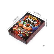 Slap Or Stack Full English Card Game, Slapburger Quick Recognition Reaction Speed Interactive Intelligence Game Cards - Multicolor - View 7
