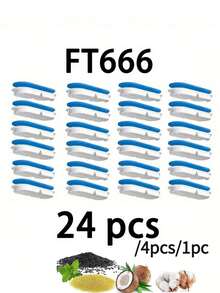 24pcs/4pcs/1pc Water Dispenser Replacement Filter, Suitable For Small And Medium-Sized Cats And Dogs - blue - View 1