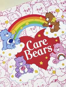 SHEIN X Care Bears 經典卡通圖案滑鼠墊 防滑辦公電腦桌墊 電競滑鼠墊 - 方形 - 查看 3