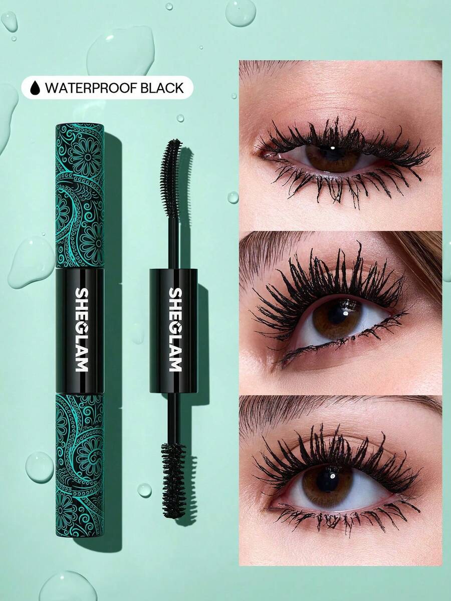 SHEGLAM All-In-One Volume & Length Mascara Brand Beauty Cosmetic Makeup For Women And Girls - Black - View 1