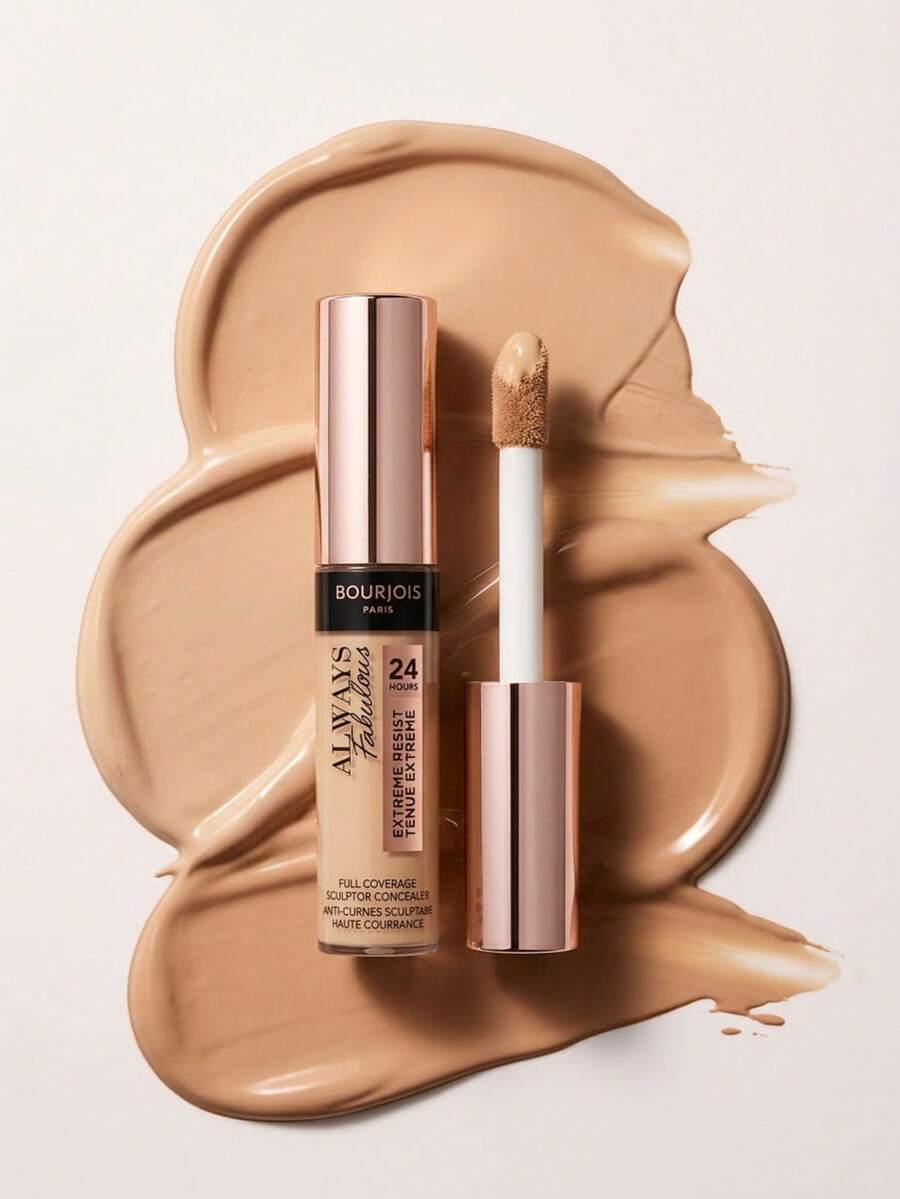 Bourjois مصحح نحت الوجه Always Fabulous بلون عاجي 100، 11 مل - 100 عاج - مشاهدة 1