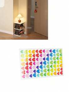 Simple Shoe Rack For Home, Space-Saving Storage Narrow Shoe Cabinet, Multi-Functional Dust-Proof Shoe Cabinet With Wheels, Multi-Layer Dormitory Shoe Cabinet - Multicolor - View 6