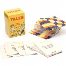 Tales Family Edition Story Game Cards, Interesting Question & Answer Interactive Board Game For Family Time - Multicolor - View 5