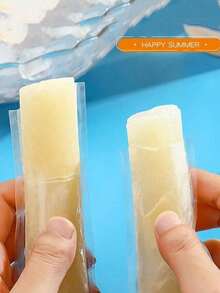 200 túi/100 túi túi đựng kem que hình chữ nhật tự dán kín, kèm phễu nhựa, miệng rộng, bảo quản tươi, dùng làm kem, sữa chua, kẹo cho tiệc, du lịch, đám cưới, sinh nhật, dụng cụ nhà bếp - Nhiều màu - Xem 7