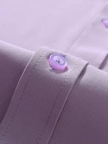 Calvornis Camisas  para hombre - Púrpura polvoriento - Ver 5