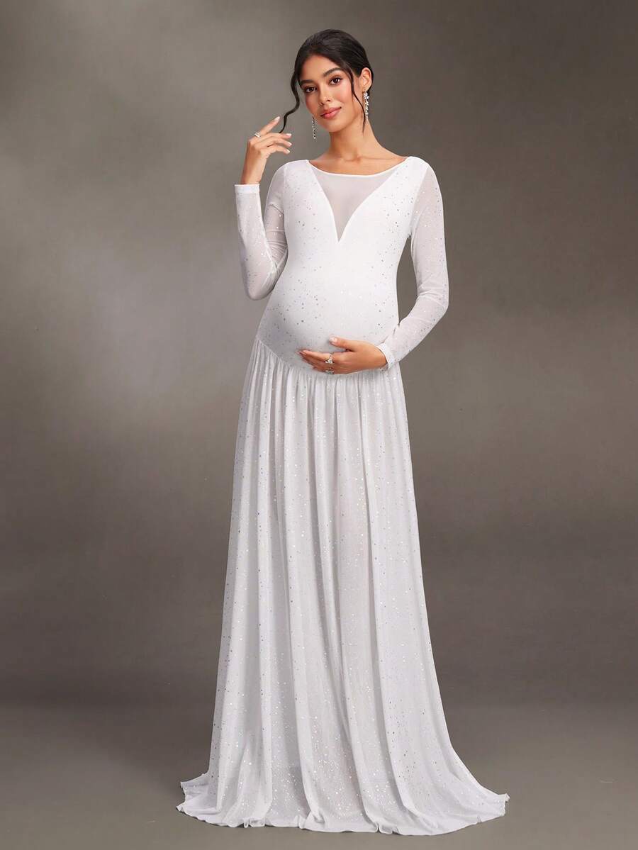 black formal winter dress A Line Lace Appliques High Split Long Prom QP1400 ladies dresses Color:Periwinkle Blue The Modern Style of