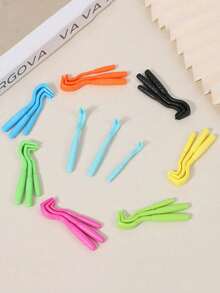 3pcs Pet Tick Removal Tool Set, Flea Remover Hook, Dog & Cat Grooming Tools - Multicolor - View 4