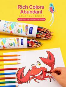 Erasable Colored Pencils Multi-Pack - Vibrant Drawing Sketching Art Supplies, Smooth Layering For Office Home Gift Set - multicolor - View 6