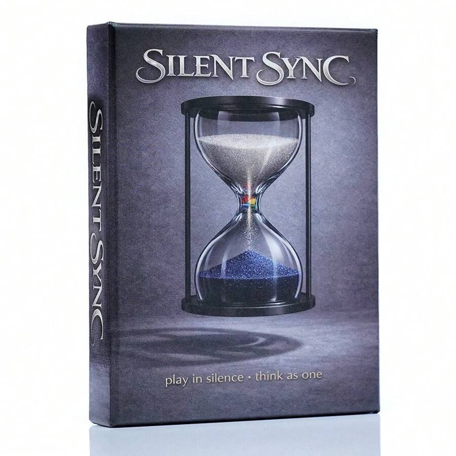 Silent Sync Full English Version Digital Intelligence Card Game, Team Sync Party Card Game - Multicolor - View 1