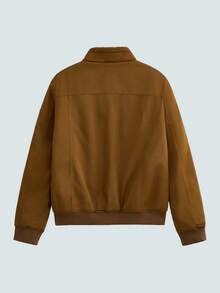 Modcrash Men's Jacket, Thick Thermal Lined, Workwear Style, Autumn/Winter Fall/Autumn/Winter - Khaki - View 5