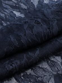 Irokai 日式文化傳統夏季女款和服浴衣配件 蕾絲腰帶 派對度假 深藍色 - 藏蓝色 - 查看 4