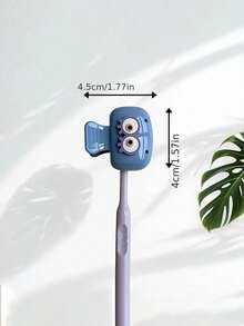5-In-1 Cute Eyed Toothbrush Holder - Dopamine Color Toothbrush Travel Set - Dust-Proof Toothbrush Protector, Suitable For Home/Travel - Multicolor - View 12