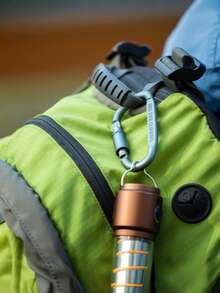 Aluminum Alloy D-Type Multi-Functional Outdoor Tactical Gear, Including Climbing Buckles, Locking Buckles, Quick-Release Hooks, Hooks, And Keychain Bottle Hooks. - Silver - View 6