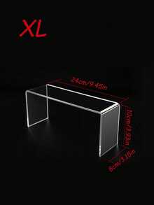 3/4/5-Piece Acrylic Display Stand Set, Clear Organizer For Collectibles, Desserts, Figurines, Cupcake & Candy Sticks, Rectangular Layered Desktop Shelf For Home, Kitchen, Office, Dorm Storage & Decoration - transparent color - View 14