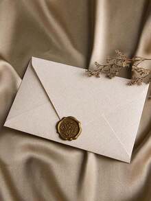 2pcs Plain Envelopes, Vintage Multipurpose Envelopes, Office Envelopes, Wedding Invitations, Love Letters, Greeting Cards, New Year Friend Gifts, Stationery, Wax Seals - Multicolor - View 3