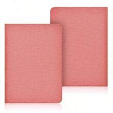 Stand Case Compatible With 6" Kindle 11th Gen 2024, Folio Cover With Hand Strap & Card Slot (Pink) - Pink - View 2