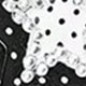 Black and white polka dot 1