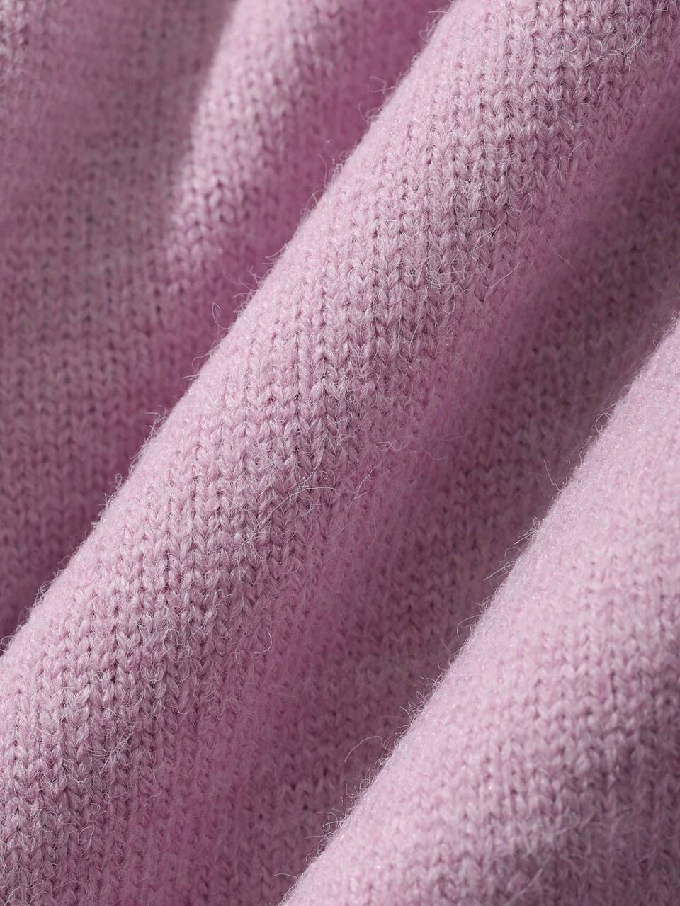 Women's Solid Color Fitted Round Neck Long Sleeve Casual Vacation Spring/Autumn Knit Cardigan
