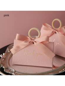 Luxury Wedding Candy Boxes, Portable Handheld Gift Boxes, Suitable For Weddings, Christmas, Valentine's Day, Birthdays, Candy Shop Packaging - Candy Box - View 6