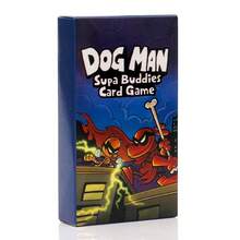 Juego de Cartas Dog Man, Juego de Mesa de Estrategia y Rompecabezas de Detective Completo en Inglés, Juego de Cartas Interactivo Familiar Padre-Hijo - Multicolor - Ver 2