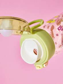 LOONEY TUNES X SHEIN 子彈手柄冷水瓶 660ml - 橄欖綠 - 查看 5