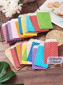 1/10/30PCS Polka Dot Sealing Shipping Bags, Self-Adhesive Courier Envelopes For Small Business Packaging, Waterproof Mailing Pouches - Multicolor - View 2