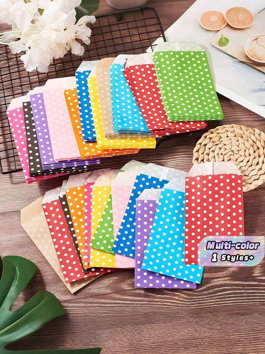1/10/30PCS Polka Dot Sealing Shipping Bags, Self-Adhesive Courier Envelopes For Small Business Packaging, Waterproof Mailing Pouches