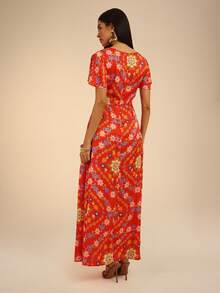 Dancing Leopard Red Talamanca, Summer Outfits For Women - Red - View 2