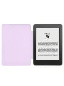 1 Buah Casing Pelindung Belakang Ultra Jernih Akrilik TPU TPU untuk Kindle Paperwhite Generasi ke-12 Ukuran 6 Inci, Tahan Guncangan, Tahan Gores, Anti Menguning, Pas Ramping, Pelindung dengan Fungsi Bangun dan Tidur Otomatis untuk Pembaca Elektronik, Aksesori untuk Membaca Sehari-hari di Rumah, Kantor, dan Perjalanan - Mauve Purple - View 3