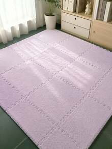 2/6/10/20/50pcs Spliced Floor Mats, Modern Minimalist Interlocking Foam Mats, Non-Slip And Easy-To-Clean Interlocking Carpets, Stain-Resistant Spliced Floor Mats, Suitable For Home Floor Decoration In Living Rooms - multicolor - View 2