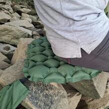 便攜式睡墊 戶外露營充氣床墊附枕頭 超輕折疊充氣床墊 適合戶外徒步 - 充氣坐墊 - 查看 7